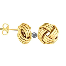 14ky Knot Earrings