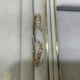 SHY CREATION INC SC55013245V2ZS - 14ky 2.40C Multi-Color Bracelet