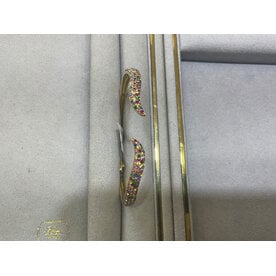 SHY CREATION INC SC55013245V2ZS - 14ky 2.40C Multi-Color Bracelet