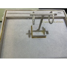 SHY CREATION INC SC22009383V3D1.20 - 14kw 1.43 Dia Earrings