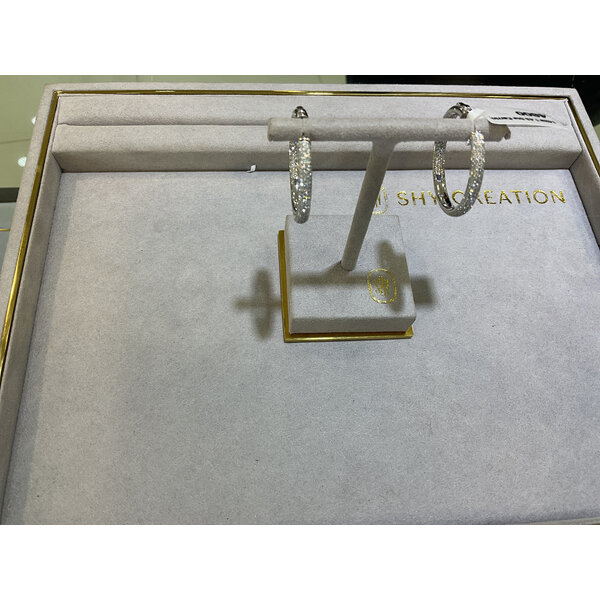 SHY CREATION INC SC22009383V3D1.20 - 14kw 1.43 Dia Earrings