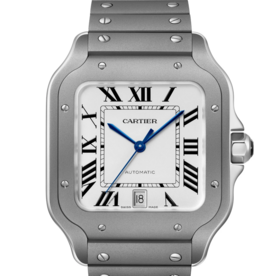 CARTIER WSSA0089 - Santos de Cartier Large Titanium Model