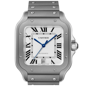 CARTIER WSSA0089 - Santos de Cartier Large Titanium Model