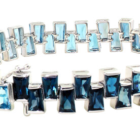 BELLARRI Ombre Blue Topaz Bracelet