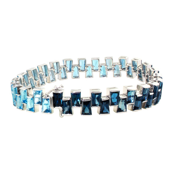 BELLARRI Ombre Blue Topaz Bracelet