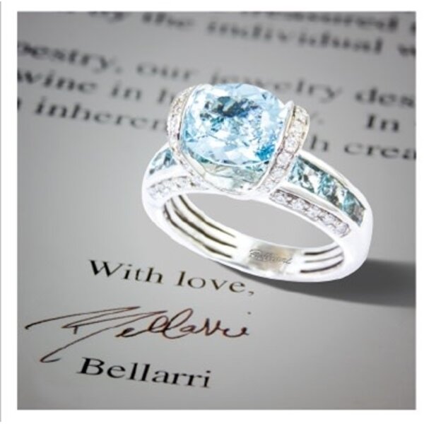 BELLARRI Aqua & Morganite - Ring