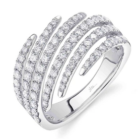 SHY CREATION INC 14kt White Gold .92 Diamond Ring
