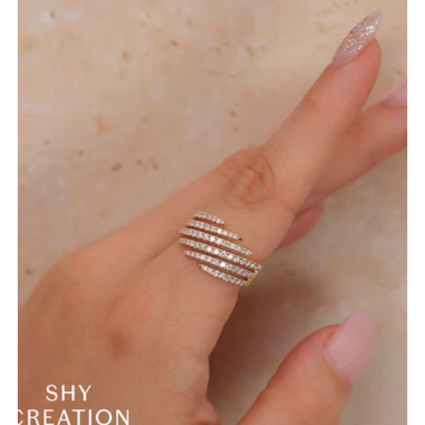 SHY CREATION INC 14kt White Gold .92 Diamond Ring