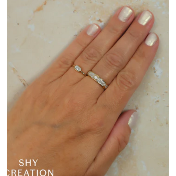 SHY CREATION INC SC55027375RD - 14ky .07 Dia Bag Ring