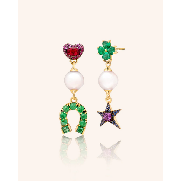 MONICA RICH KOSANN LE-31404 - 18ky Tokens of Luck Earrings