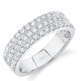 SHY CREATION INC 14kw .91 Diamond Pave Band