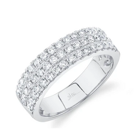 SHY CREATION INC SC55022796V2 - 14kw .91 Dia Pave Band