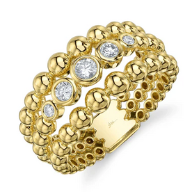 SHY CREATION INC SC55028830 - 14 ky .31 Dia Bezel Ring