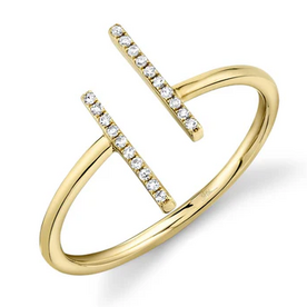 SHY CREATION INC 14 ky .05 Diamond Lady's Ring