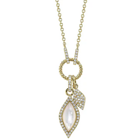 SHY CREATION INC SC55027647 - 14 ky .16 Dia and .81 MOP Necklace