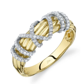 SHY CREATION INC 14ky .19 Diamond Lady's Ring