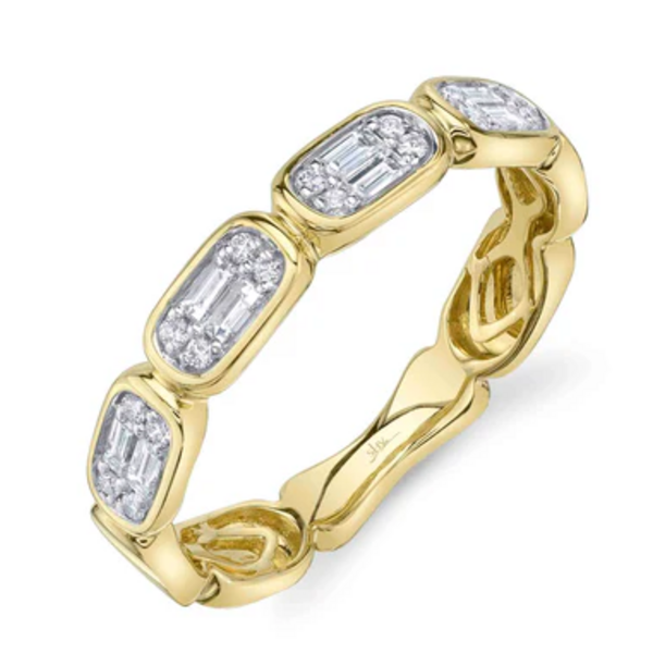 SHY CREATION INC SC55027009RD - 14 ky .29 Dia Baguette Ring