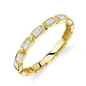SHY CREATION INC SC55028596 - 14 ky .16 Dia Baguette Band