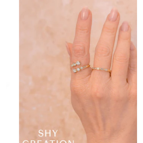 SHY CREATION INC SC55028596 - 14 ky .16 Dia Baguette Band