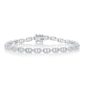 SHY CREATION INC SC55024484 - 14 kw 1.05 Dia Link Bracelet