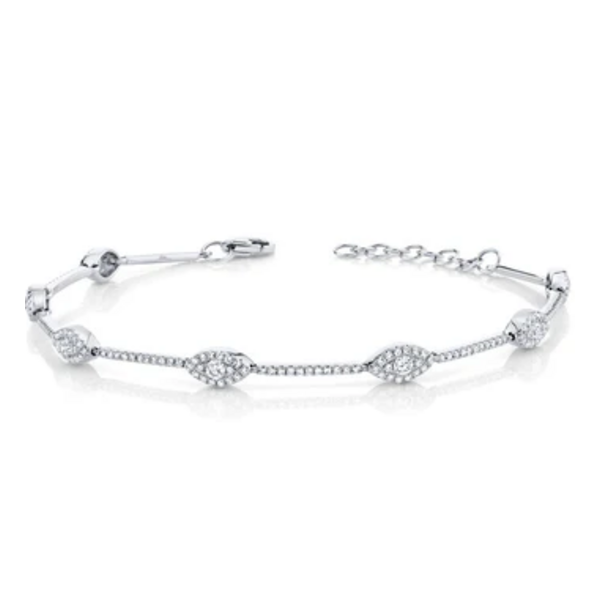 SHY CREATION INC SC55004935 - 14 kw .88 Dia Eye Bracelet