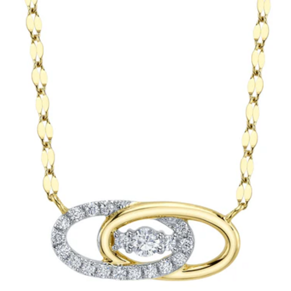 SHY CREATION INC SC55028490RD - 14 ky .19 Dia Sparkle Chain Necklace