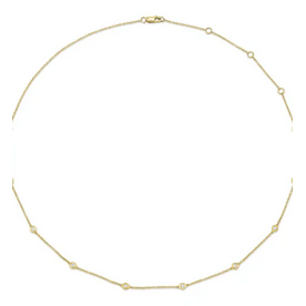 SHY CREATION INC SC22003838 - 14ky 18" .28 Dia By Yard Necklace