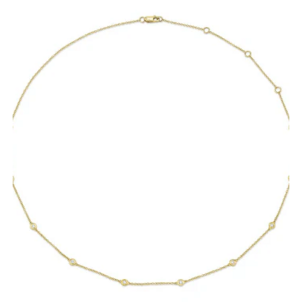 SHY CREATION INC SC22003838 - 14ky 18" .28 Dia By Yard Necklace