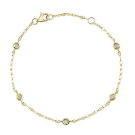 SHY CREATION INC SC55025787 - 14 ky .10 7" Dia By The Yard Bracelet