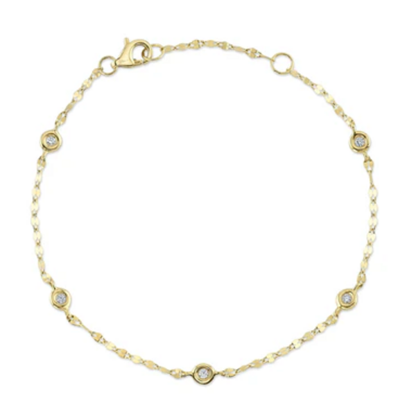 SHY CREATION INC SC55025787 - 14 ky .10 7" Dia By The Yard Bracelet