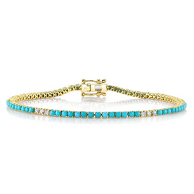 SHY CREATION INC SC55025170 - 14 ky .39 Dia and 2.88 Tur Bracelet