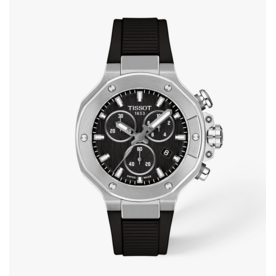 TISSOT watches T1418171705100 - T-Race Uni SS, Black Chrono, 38mm