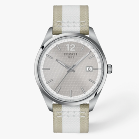 TISSOT watches T1504101703700 - PR100 GTS SS, Grey Synthetic Strap