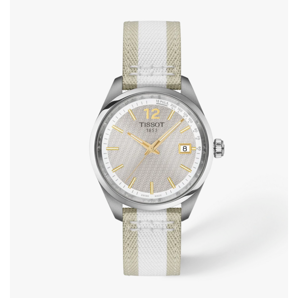 TISSOT watches T1502101703700 - PR100 LDS SS, Grey Synthetic Strap