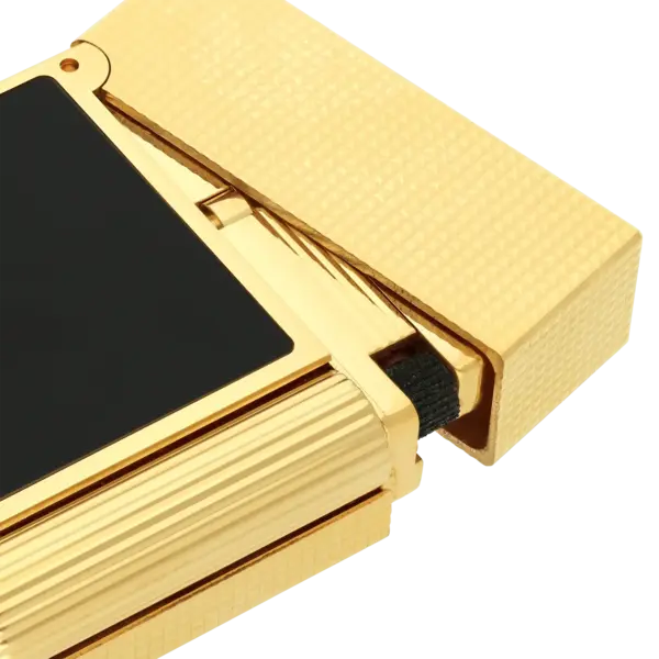 ST DUPONT Ligne 2 Black Gold Lighter