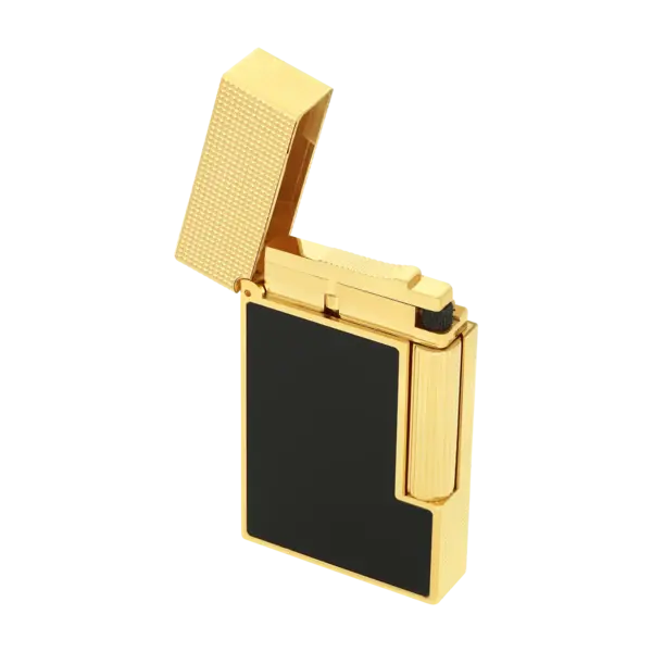 ST DUPONT Ligne 2 Black Gold Lighter