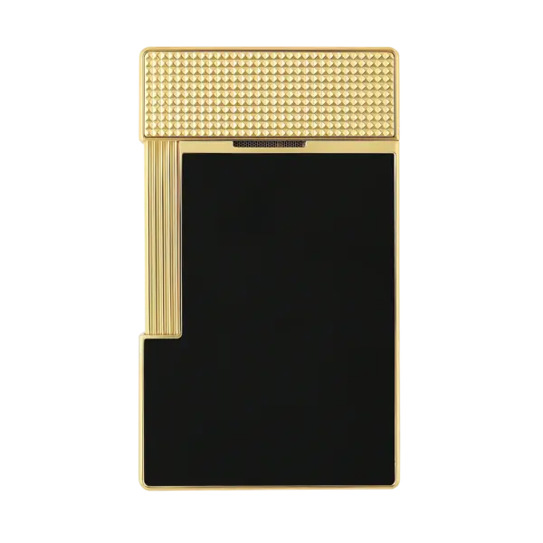 ST DUPONT Table Lighter Black Gold