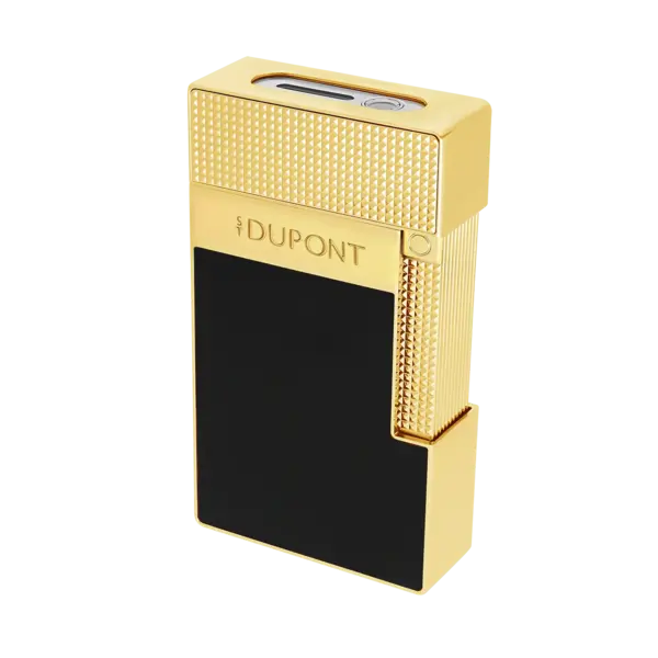 ST DUPONT Table Lighter Black Gold
