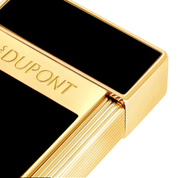 ST DUPONT Biggy Black Lacq Lighter