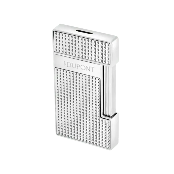 ST DUPONT Slimmy Chrome Diamond Head Lighter