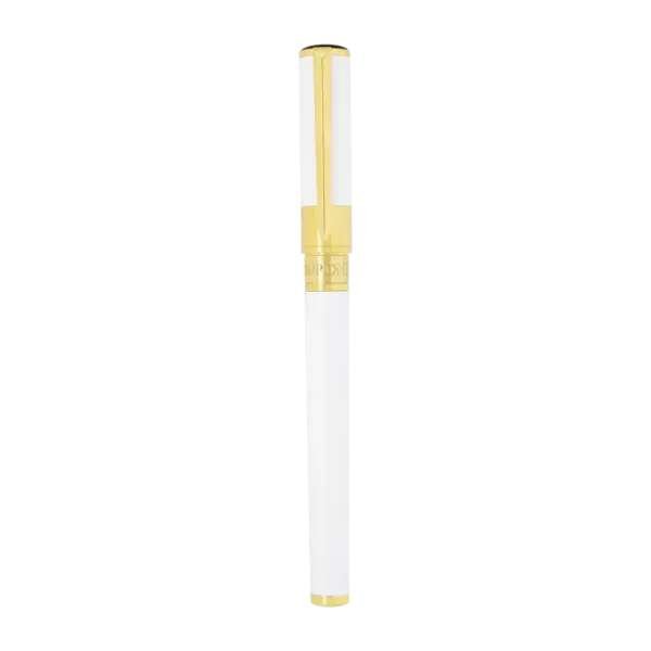 ST DUPONT Initial White Gold RB Pen