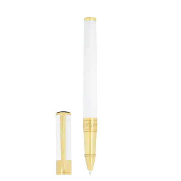 ST DUPONT Initial White Gold RB Pen