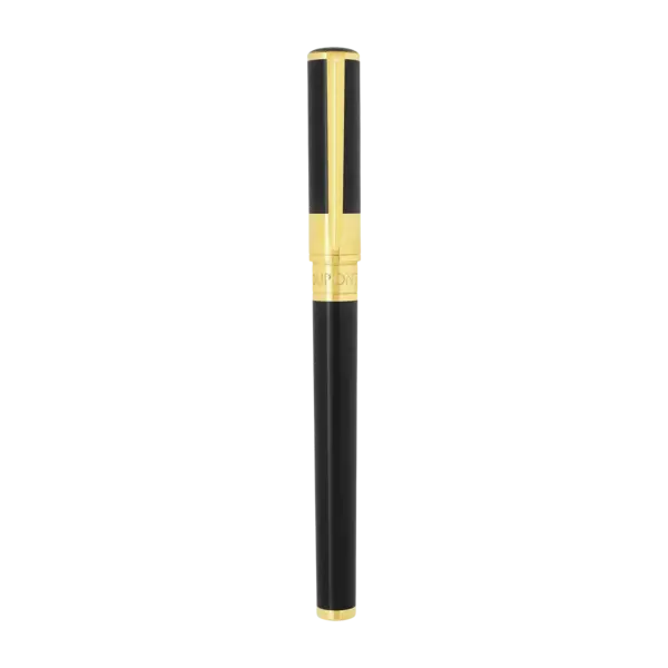 ST DUPONT 272202 - Initial Black Gold RB Pen