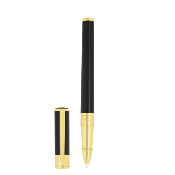 ST DUPONT 272202 - Initial Black Gold RB Pen