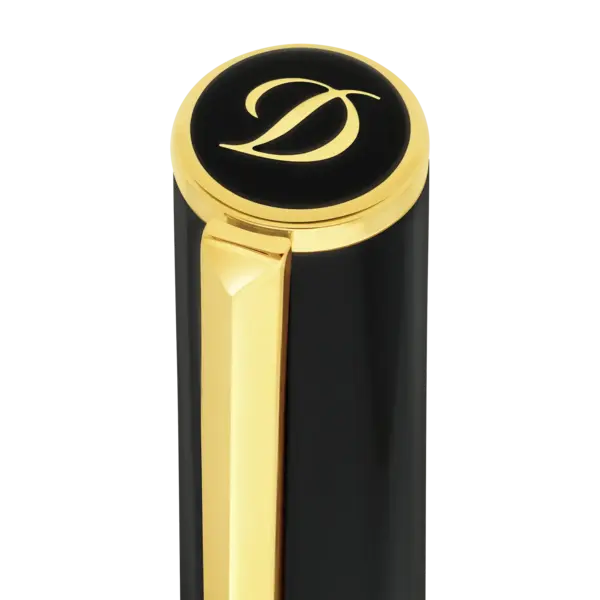 ST DUPONT 272202 - Initial Black Gold RB Pen