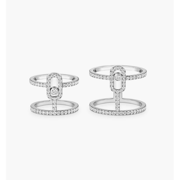 MESSIKA 12857-WG-56 - 18kw Move Uno Multi Wear Ring