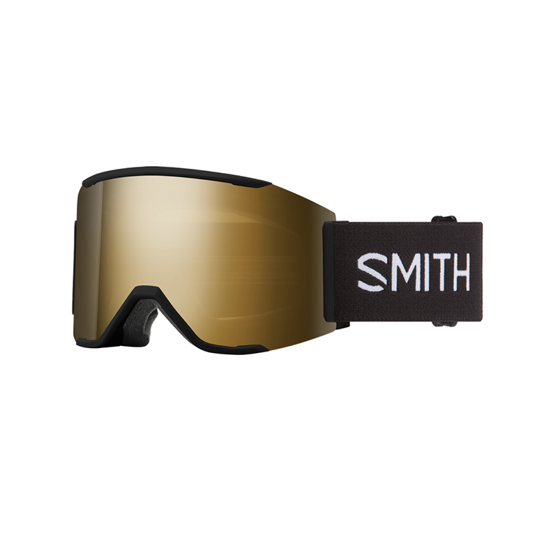 Smith Smith Squad Mag Black W/ ChromaPop Gold Mirror W/ Storm Rose Flash