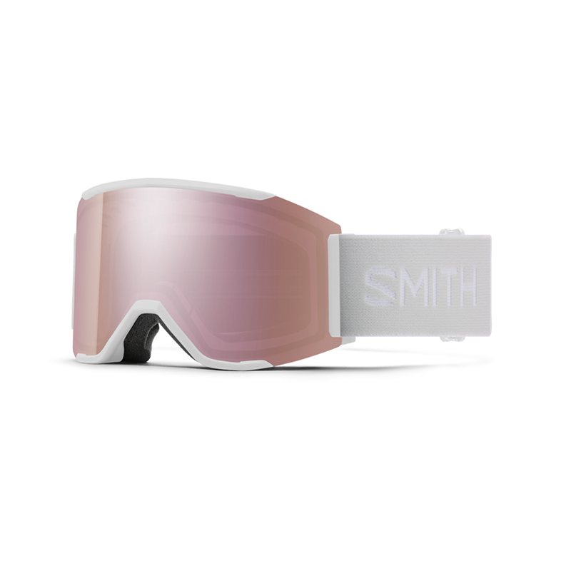 Smith Smith Squad Mag White Vapor ChromaPop Rose Gold W/ Storm Rose Flash