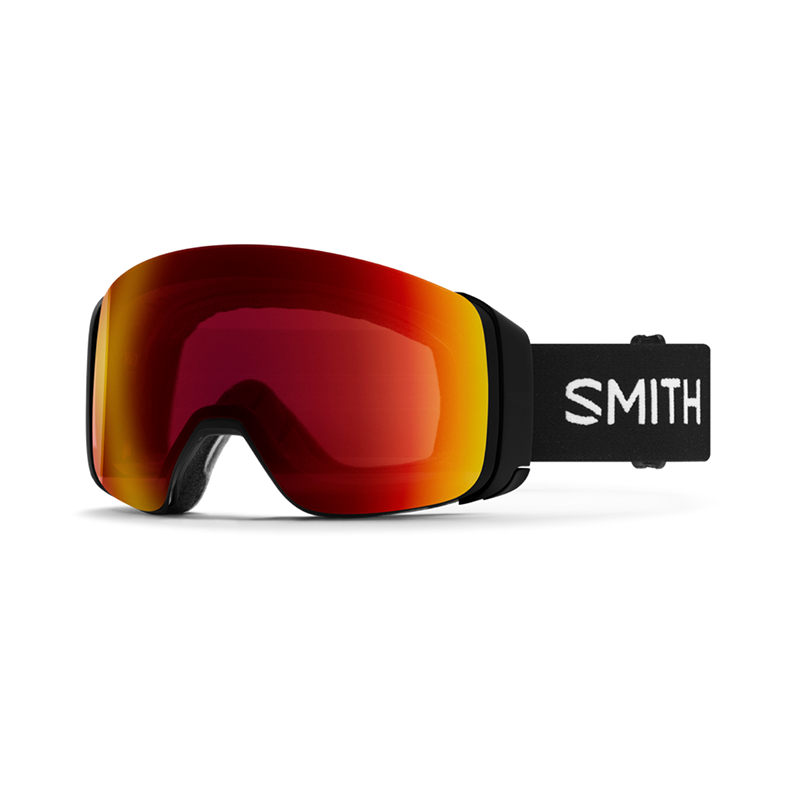 Smith Smith 4D Mag Black W/ ChromaPop Sun Red Mirror + Yellow Flash