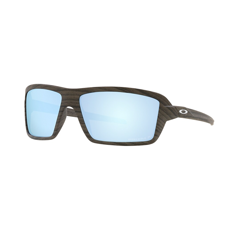 Oakley Oakley Cables - Woodgrain W/Prizm Deep Water Polarized